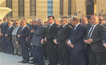 أمين «حماة الوطن» يتقدم المصلين في جنازة النائب مصطفى كامل