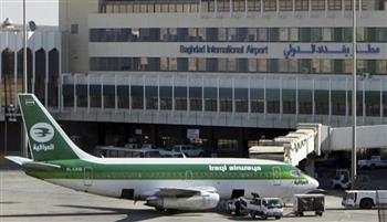 عودة الرحلات في مطار بغداد الدولي عقب التوقف لسوء لأحوال الجوية