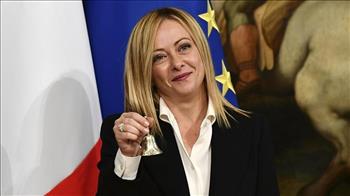 رئيسة الوزراء الإيطالية تجدد دعمها لأوكرانيا في اتصال هاتفي مع زيلينسكي