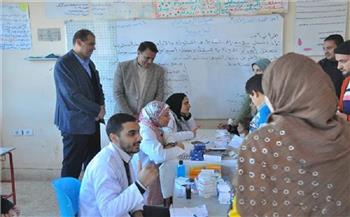 "الشباب والرياضة" تطلق أولى فاعليات القوافل الطبية بقرى "حياة كريمة" في كفر الشيخ