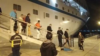 «قناة السويس»: مغادرة السفينة AMERA من ميناء بورسعيد السياحي