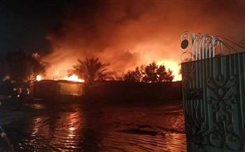 الحماية المدنية تسيطر على حريق في الإسكندرية