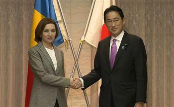 اليابان ومولدوفا يبحثان تداعيات الأزمة في أوكرانيا