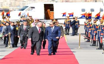 أخبار عاجلة في مصر اليوم .. الرئيس السيسي يستقبل عاهل الأردن بالاتحادية
