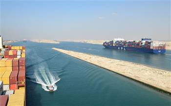 قناة السويس: عبور 77 سفينة من الاتجاهين بإجمالي حمولات قدرها 4.6 مليون طن