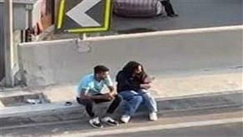 النيابة تبدأ التحقيق في واقعة فيديو الفعل الفاضح أعلى كوبري بالقاهرة 