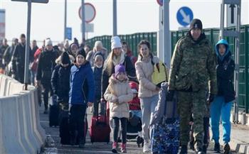 بولندا تستقبل 8 ملايين و169 ألف لاجيء من أوكرانيا منذ فبراير الماضي