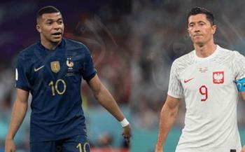 نتيجة مباراة فرنسا وبولندا في كأس العالم بقطر