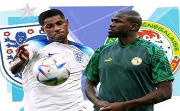 نتيجة مباراة انجلترا والسنغال اليوم مونديال قطر 2022