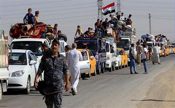 الهجرة العراقية تعلن عودة أكثر من 250 نازحاً لمناطقهم تمهيداً لإغلاق مخيم بالموصل