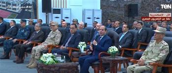 الرئيس السيسى يشهد افتتاح المرحلة الثالثة من مشروع بشاير الخير 2