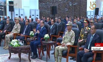 الرئيس السيسي: محور التعمير يسهل على المواطنين الحركة غرب الإسكندرية