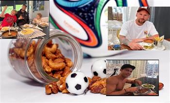كأس العالم 2022| «لحوم وديك رومي».. أكلات «نيمار وميسي وكريستيانو» 