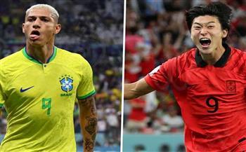 نتيجة مباراة البرازيل وكوريا الجنوبية في كأس العالم 2022 بقطر