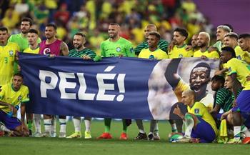 كأس العالم 2022.. لاعبو البرازيل يدعمون بيليه بطريقة خاصة