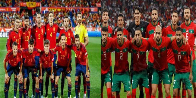نتيجة مباراة المغرب ضد إسبانيا في كأس العالم 2022