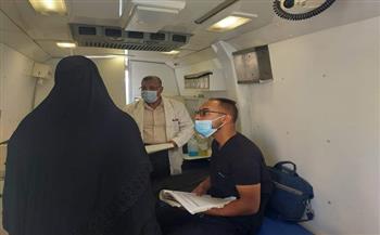الكشف على 189 مواطنا في قافلة طبية بقرية الحمراوين بالقصير