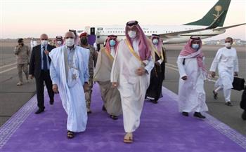 الرئيس الموريتاني يصل إلى المدينة المنورة