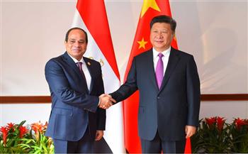 الرئيس السيسي يلتقي نظيره الصيني في الرياض