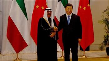 ولي عهد الكويت يلتقي الرئيس الصيني بالرياض