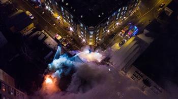 الطوارئ الروسية: اندلاع حريق من المستوى الرابع في مول بمنطقة موسكو