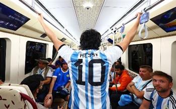 كأس العالم 2022.. بدء توافد جمهور الأرجنتين على ملعب لوسيل قبل مباراة هولندا