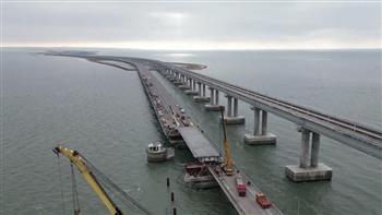 بوتين يكشف عن الوقت المحدد للانتهاء من ترميم جسر القرم