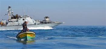 الاحتلال الاسرائيلي يستهدف الصيادين في بحر غزة