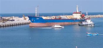 تصدير 7100 طن ملح إلى اليونان عبر ميناء العريش البحري