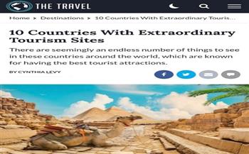 موقع «The Travel»: مصر من أفضل 10 دول تمتلك أروع أماكن سياحية