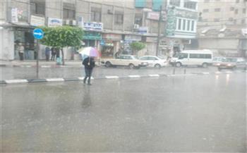 شمال سيناء تتعرض لأمطار متوسطة مصحوبة بموجة برد شديد