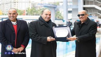 تكريم مجلس إدارة سموحة بعد فعاليات بطولة منطقة الإسكندرية للسباحة