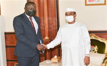 رئيس تشاد يلتقي بالمدير العام للصندوق الأفريقي للضمان والتعاون الاقتصادي