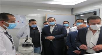 "عبدالغفار" و"السبكي" و"الغضبان" يتفقدون مستشفى النصر التخصصي ببورسعيد