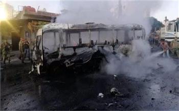 سانا: مقتل جندي سوري وإصابة 11 بانفجار عبوة ناسفة في حافلة عسكرية بدمشق
