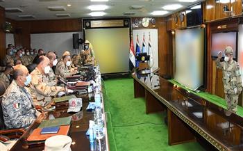 وزير الدفاع يشهد تنفيذ مشروع مراكز القيادة الاستراتيجي التعبوي المشترك «سيناء- 6»