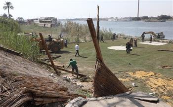 محافظ القاهرة: إزالة تعديات على أراضي الدولة بكورنيش النيل بحلوان 
