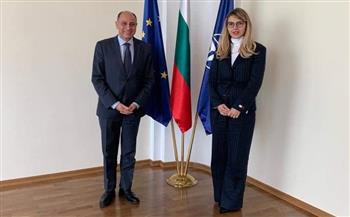 السفير المصري في صوفيا يلتقي نائبة وزير الخارجية البلغارية