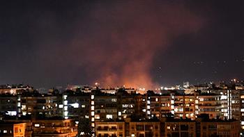 قصف صاروخي إسرائيلي في محيط دمشق