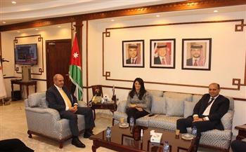 «المشاط» تعقد لقاءًا ثنائيًا وزير الصناعة الأردني لبحث التعاون