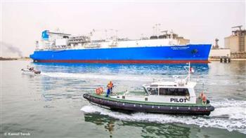 ميناء دمياط يستقبل ناقلة يونانية لتحميل 70 ألف طن غاز مسال