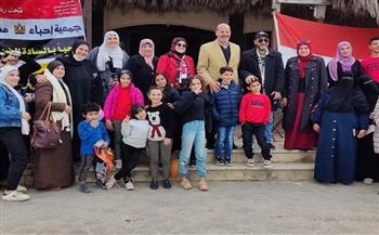 جمعية أحباء مصر الخيرية تنظم يوما ترفيهيا للأطفال الأيتام فى العريش