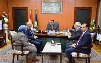 محافظ الدقهلية يبحث مع رئيس بنك مصر سبل التعاون المشترك