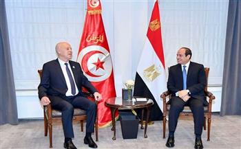 وسائل الإعلام التونسية تبرز عمق العلاقات بين الرئيسين السيسي وقيس سعيد خلال لقائهما في بروكسل