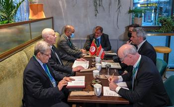 الرئيس التونسي يلتقي بمستشار النمسا في بروكسل