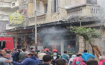 الدفع بسيارتين إسعاف للسيطرة على حريق محل جزارة بالإسكندرية