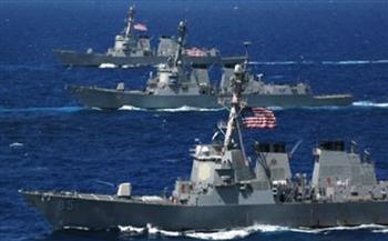 البحرية الأمريكية تعلن بدء مناورة بحرية في الشرق الأوسط بمشاركة 60 دولة