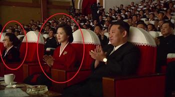 بعد اختفاء 5 شهور.. ظهور نادر لزوجة زعيم كوريا الشمالية ​​(فيديو)