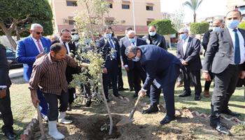 زراعة 1000 شجرة ضمن مبادرة «هنجملها» في بورسعيد
