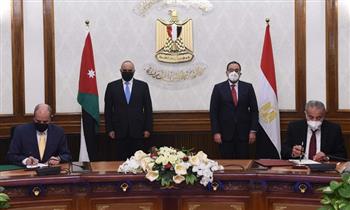 اللجنة العليا المصرية الأردنية المشتركة تختتم أعمالها بتوقيع عدد من بروتوكولات التعاون
